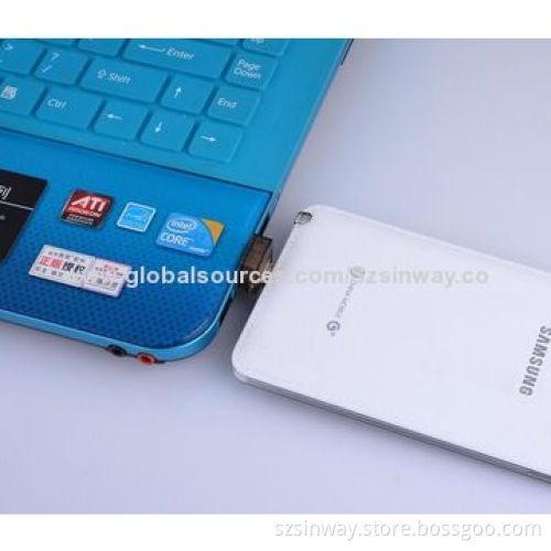 Micro Mini Dual USB Flash Drives, 1-32GB for Smartphone and iPad